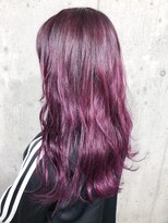 サロンドミルク 原宿(salon de MiLK)&nbsp;スーパーピンクのデザインカラー☆