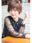 津賀雅也　カジュアルショートで大人美人♪