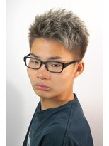 カプリヘアーデザイン(Capri Hair design) スモ―キーグレージュ★アップバング・ショート