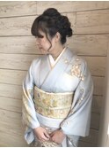 【ベルクープス天王寺】岡本真由美 着付け&ヘアセット