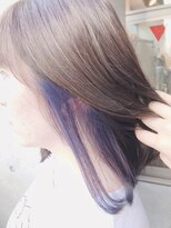 ヘアサロンエム 渋谷店(HAIR SALON M)&nbsp;ネオウルフ/外ハネ/アッシュブラウン/デザインカラー