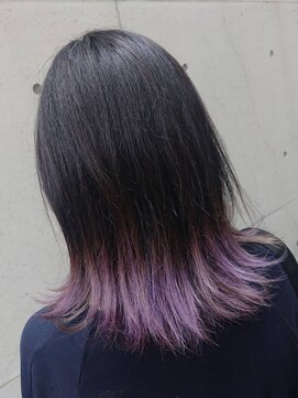 ルシエ(LUCIE) 裾カラー【ラベンダー】