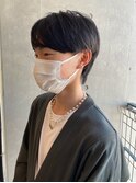 ナチュラルマッシュウルフ ツーブロ刈り上げ