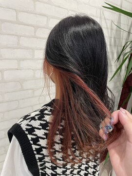 ビス ヘア アンド ビューティー 西新井店(Vis Hair＆Beauty) インナーカラー/イヤリングカラー/ケアブリーチ/ピンク/レッド