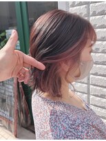 プチメゾントウキョウ(Petit Maison Tokyo)&nbsp;スモーキーピンク_フレーミングカラー