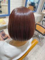 リオールヘア 北千住(LIOR.HAIR)&nbsp;水素×ミニボブ×ピンクブラウン