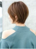 前髪あり大人ショートボブ20代30代40代【AIN.表参道】川原大地