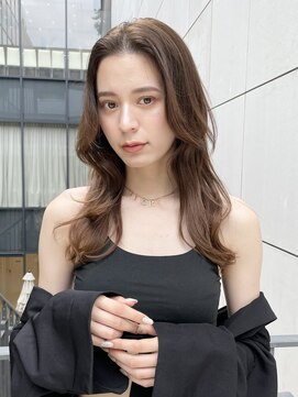 トルネード(TORNADO) 韓国風ヘア くびれヘア ヨシンモリ マロンブラウンM79