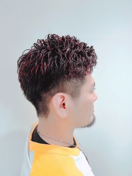 サルファ ヘアデザイン 名古屋 丸の内(S.ALPHA HAIR DESIGN) ヘアスタイルで遊びたいメンズにオススメハイライト＆パーマ！！