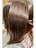 髪質改善ストレート
