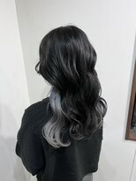 ドライブ(drive)&nbsp;インナーカラー　シルバーカラー　グレー系