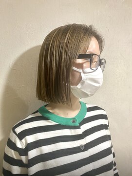 ユッカ 高槻茨木店(YUCCA) 【YUCCA】ハイトーンボブ