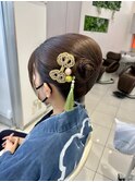 お祭りセット　ヘアセット