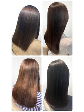 美容室フルール 20代30代40代髪質改善トリートメント艶感ストレート透明感