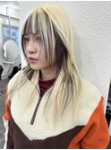 コントラストカラー×ブロンドカラー×デザインカラー