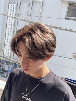 ヘアー ニーナ(hair nina)の写真/【高井戸駅1分】男性も相談しやすい◎ON/OFFキマる,トレンドカジュアルからビジネススタイルまで幅広く対応