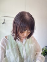 ソソ(soso)&nbsp;【箕面 石橋 桜井】レイヤーボブ×ピンクブラウンカラー