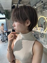 ロンドブルーム 天神大名店(Lond Bloom)&nbsp;耳かけマッシュショート/ショートカット/大人ボブ/福岡