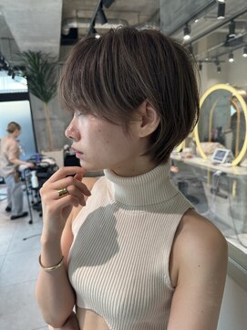 ロンドブルーム 天神大名店(Lond Bloom) 耳かけマッシュショート/ショートカット/大人ボブ/福岡