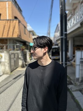 スウェル 船橋店(Swell) #ベリーショート#ダークアッシュ#ニュアンスパーマ#韓国マッシュ