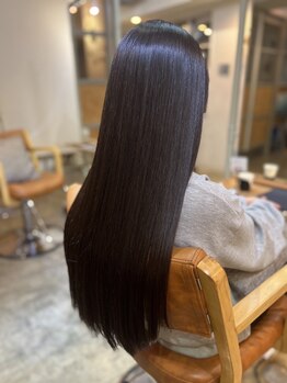 ティーク(TEAK)の写真/《円山エリアの小さな美容室”hair salon TEAK”》ツヤ感溢れる理想の美髪を実現する地域密着型サロン☆