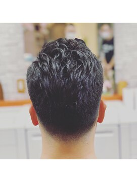 アポロカットステージ 相模大野店 アップバング/ツーブロックマッシュ<理容室>[メンズ/相模大野]