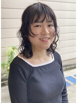 アミュレット バイ サファリ 西荻窪(AMULETTE BY SAFARI)&nbsp;《お客様スタイル61》初パーマ×ウルフベース