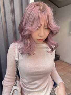 フェブ(fev) 【fev_momo】lavender pink beige