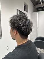 ハーツ 船橋(HEARTS)&nbsp;ツイストスパイラル＋スパイキーショート【船橋/白髪ぼかし】