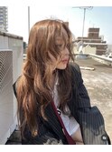 【KASUMI天神美容室】マロンベージュ×レイヤーカット