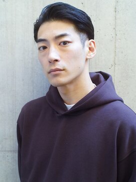 レジュアル(RESSUAL) かき上げヘア ニュアンスマッシュ サイドパート ビジネス