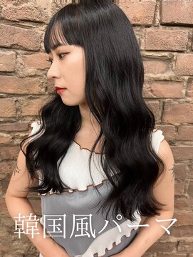 アミー 池袋(Ammy) パーマ/韓国風パーマ/コテ巻き風パーマ/レイヤーカット/池袋