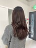 【原田指名限定】似合わせカット＋艶カラー＋超音波トリートメント