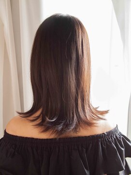 ヘアアンドリラクゼーション シャッセ(Hair&Relaxation SASE) 韓国風ミディアムレイヤー