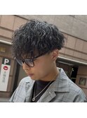 波巻きパーマ/波打ちパーマ/波折りパーマ/縦落ちパーマ/波打ち