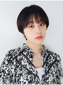 垢抜け◎クールマッシュショート