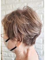 松本平太郎美容室 吉祥寺パートファイブ(PART5) シニアショート×イノアカラー×ハイライト