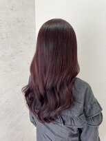 シエル 立川店(CIEL)&nbsp;ボルドーカラー×ロング【CIEL×maki】