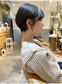 ミニウルフレイヤーカット顔周り前髪韓国ショートボブ/吉祥寺