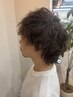 【メンズ】カット＋パーマ￥6600