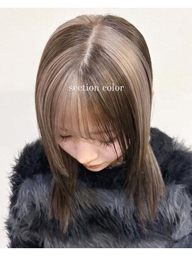 コード 四条河原町駅店(CHORD) ホワイトベージュ/ハイトーン/京都/河原町/ダブルカラー