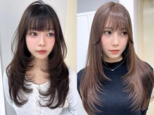 エイム(AiM)の雰囲気（人気No.１レイヤーカット★[顔周りカット/前髪カット/髪質改善］）