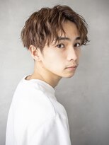 エイト メン 那覇新都心店(EIGHT MEN)&nbsp;メンズ/センターパート/波巻きパーマ