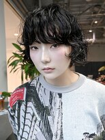 アルバム 銀座(ALBUM GINZA)&nbsp;黒髪前髪カットボブ韓国ヘア_F1318