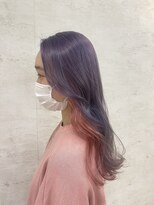 イル(iLu.) ラベンダーピンク/ツートーンカラー/ホワイトラベンダーピンク