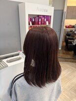 アヴァンス 広島本通店(AVANCE.)&nbsp;着物ヘア/大人ガーリー/ダークアッシュ/似合わせカット/広島