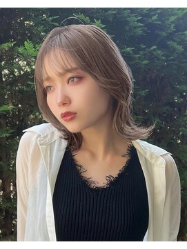 メゾンアクア 表参道(Maison ACQUA) レイヤーボブ/切りっぱなし/ウルフ/ハッシュボブ/ミディアム