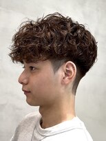 レタッチバイフィフス 大阪梅田(RETOUCH by fifth) 梅田ツイストスパイラルパーマスペインカールラウンドマッシュ◆