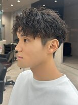 エルマーク 京都駅前(L-MARK) メンズパーマ/ツイストスパイラル/サーフカール/men's/眉毛