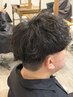 【Men's】カット+シャドウパーマ